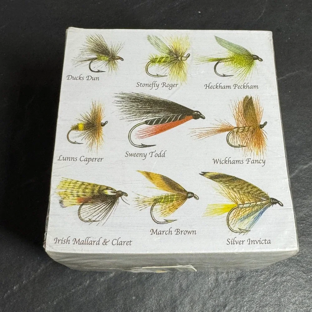 Padblock 800 Blank Sheets Memo Cube Fly Fishing Lures Made in England Stationery